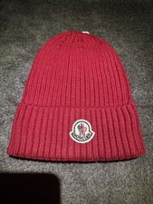 Moncler Red Men Beanie