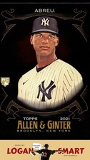 Albert Abreu 2021 Topps Allen & Ginter X #217 RC New York Yankees