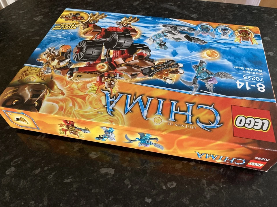 New & Sealed Lego 70225 • LEGENDS OF CHIMA • Bladvic's Rumble Bear - Image 4 of 4
