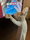 Lladró Porcelain Figurine Girl Yawning Nightgown Made In Spain Vintage — photo 2