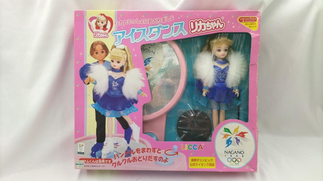 Nagano Olympics Ice Dance Licca Chan Doll EgJ38 Official Licensed