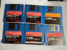 Roland S 330 Sampler Sound Disketten
