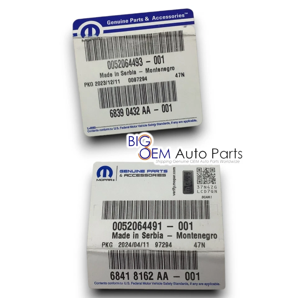 Par de limpiaparabrisas delantero para conductor y pasajero Jeep Renegade 2018-2022 Foto 4 de 4