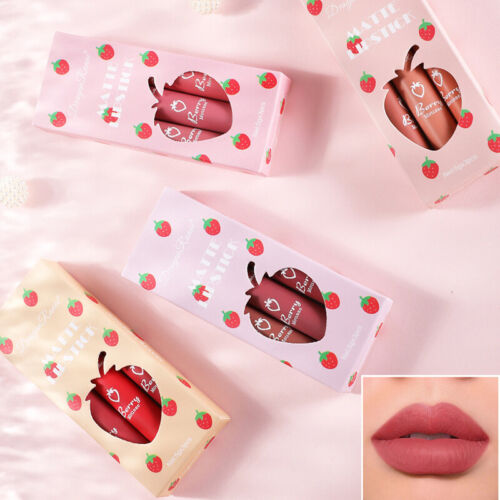 3 PCS/Set Long Lasting Lip Gloss Beauty Glazed Matte Liquid Lipstick Li✜ - Picture 7 of 16