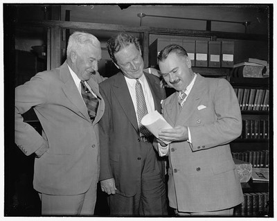 Photo:Henry P. Fletcher,John Hamilton,Franklyn Waltman,Harris & Ewing