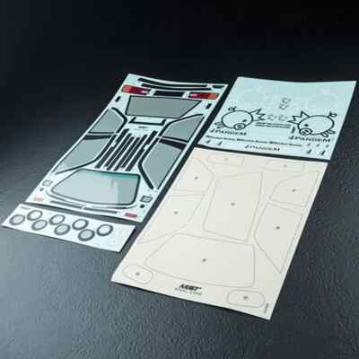 MST 720022 E30RB CLEAR Body BMW E30 Wide Body 1/10 Drift