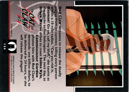 1993 TOPPS BATMAN ANIMATED Series Two - PICK / CHOOSE YOUR CARDS - 第 43/143 張圖片