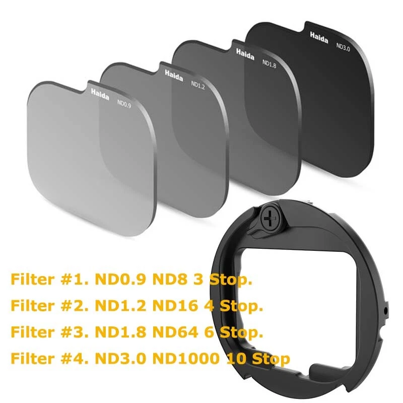 Haida Rear Lens Filter Kit for Sony FE 12-24mm F4 G Lens （ND0.9+1.2+1.8+3.0） - Image 2 of 4