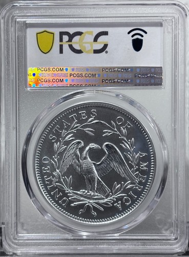 2024 Silver Flowing Hair Medal 230th Anniversary US Mint PCGS MS69 - Picture 4 of 4