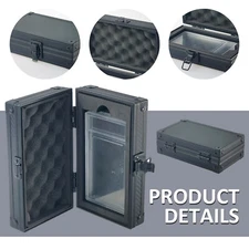 Carbon Fiber Pattern Trading Card Case PSA BGS CGC Graded Slab Storage Holder