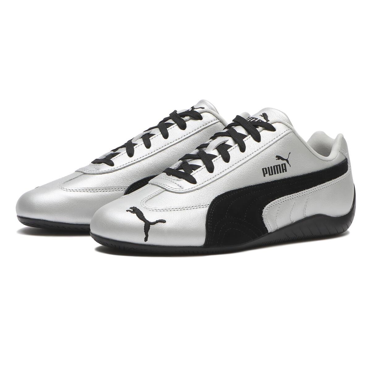 Puma Speedcat Lth Billys Puma Silver-Puma Black 403547-01 Puma Speedcat Lth Billys Puma Silver-Puma Black 403547-01