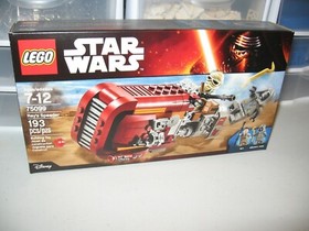 LEGO STAR WARS RETIRED REY'S SPEEDER NIB FROM 2015