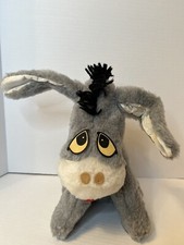 Vintage Sears Gund Disney Winnie the Pooh Eeyore Donkey Plush Stuffed Animal