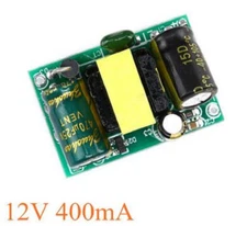 1 pcs 12V400mA 4.5W Isolated Switch AC-DC Buck Step Down Module 220V turn