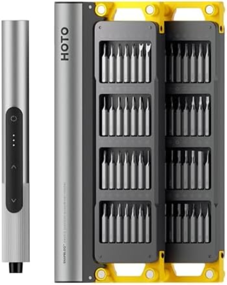 HOTO SNAPBLOQâ„¢ S-A01 Set di Cacciaviti di Precisione Master 3.7V, 56PCS, 3 Cop