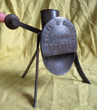 RARE ANCIEN MOULIN  à CHOCOLAT BULTEZ CAFE 19 ème  ANTIQUE COFFEE GRINDER 19 Th