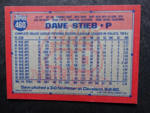 1991 Topps Desert Shield Baseball Cards Complete Your Set U Pick List 401-600 - Picture 94 of 309