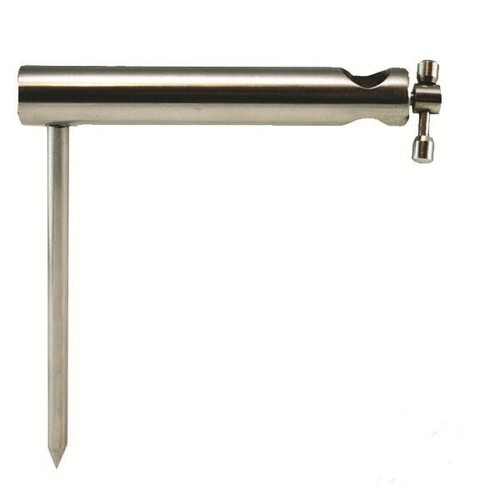 NEU Edelstahl Bank Stick Rutenhalter Bankstick Erdspeer Rod Pod Rutenständer NGT - Bild 21 von 23