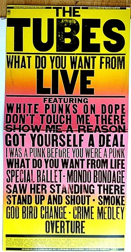 THE TUBES - What Do You Want From Live - Vinyl 2x LP 1978 A&M SP-6003 Gatefold - Bild 4 von 12