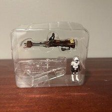 Micro Galaxy Squadron Scout Trooper & Speeder Bike Series 4 Scout Class No Box