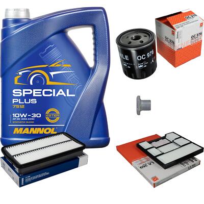 MAHLE Inspektionspaket 5 L MANNOL Special Plus 10W-30 für Toyota Corolla