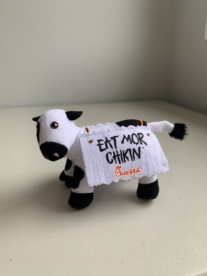 Chik Fa La Mini cow Advertising Plush Eat Mor Chikin 2014 4 