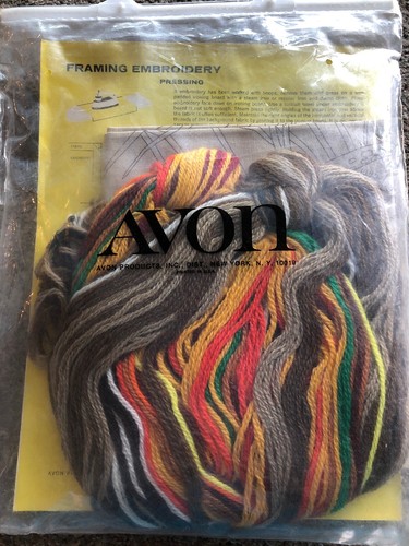 Kit de imágenes bordadas crewel faisanes salvajes creativas de colección Avon Needlecraft - Imagen 4 de 5