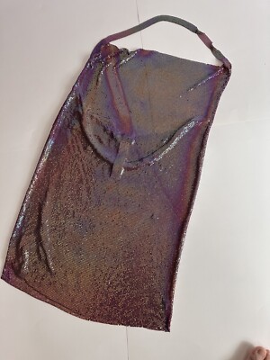 ZARA NEW WOMAN MINI METALLIC COWL RHINESTONE HALTER DRESS PURPLE M-L : 2855/203 | eBay ZARA NEW WOMAN MINI METALLIC COWL RHINESTONE HALTER DRESS PURPLE M-L : 2855/203 | eBay
