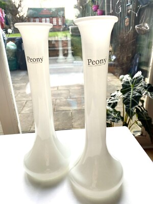 Vase - Pfingstrose Dekanter Vasen 2er Set 