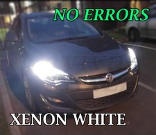 FOR VAUXHALL ASTRA J DAY TIME RUNNING VIVID XENON WHITE DRL UPGRADE BULBS