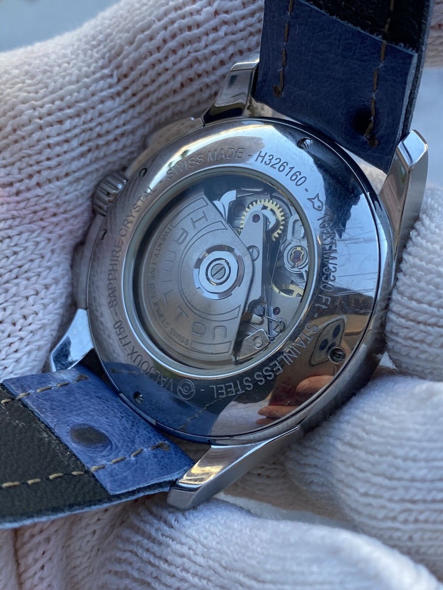 HAMILTON H326160腕時計 メンズ HAMILTON ハミルトン ジャズマスター オートクロノ H326160