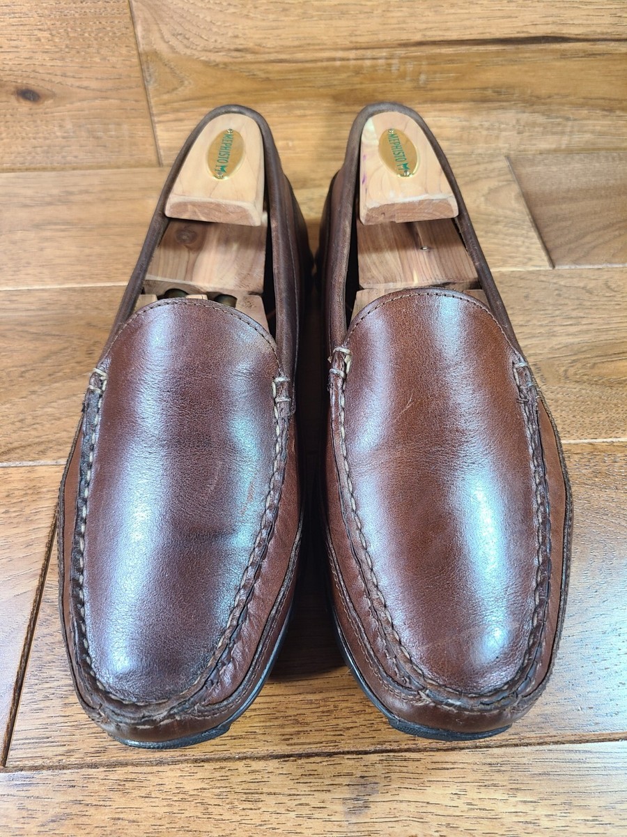 Allen Edmonds BOULDER Venetian Brown Driving Moc Loafer Shoe  display picture 2