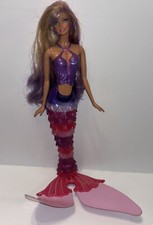 Barbie A Mermaid Tale swim and dance 2009-2010 tail winds up and spins / swims
