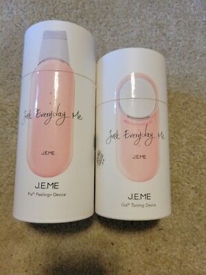 J.E.ME - Pia Peeling Device & J.E. ME-Gia toning device.  Ultrasonic pore clean
