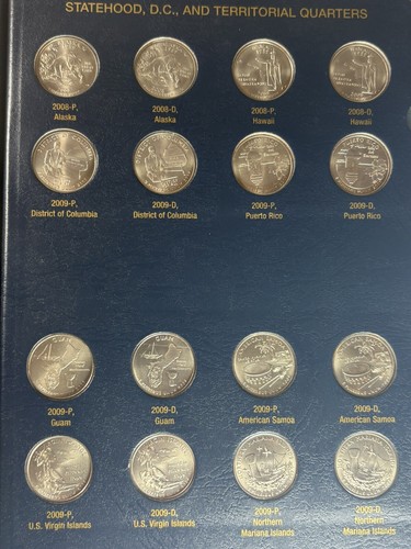 Lot Of 112๐1999-2009 P/D๐Gem + High Grade Statehood D.C. And Terr. Qtrs.๐ - Picture 16 of 19