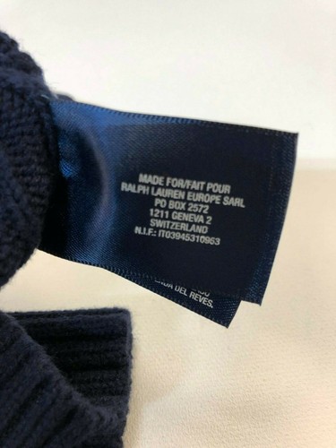 Polo Ralph Lauren Cable Knit Crew Neck Sweater New with Tags - Picture 6 of 9