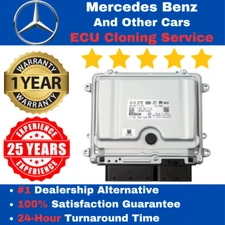 Mercedes ECU ECM Cloning Service ME9.7 A272 Engine Computer Clone PLUG & PLAY