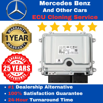 Mercedes ECU ECM Cloning Service ME9.7 A272 Engine Computer Clone PLUG & PLAY