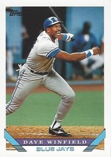 1993 Topps Series 1 Baseball #131 Dave Winfield Toronto Blue Jays