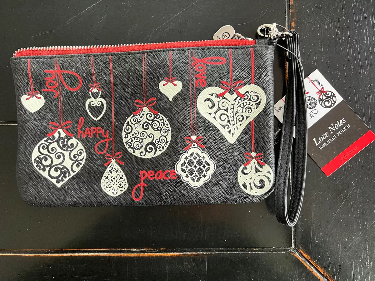 Brighton Collection Love Notes Wristlet Pouch NWT