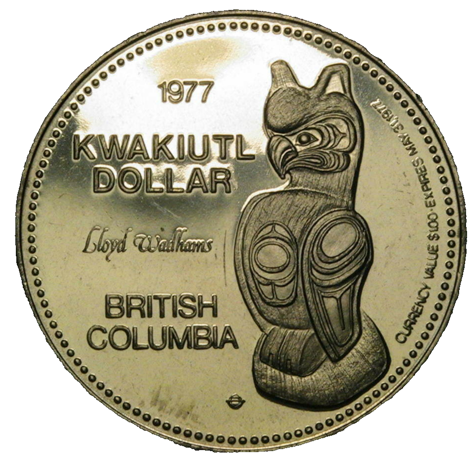 1977 Canada BC Kwakiutl dollar-Mungo Martin(1880-1962) | eBay