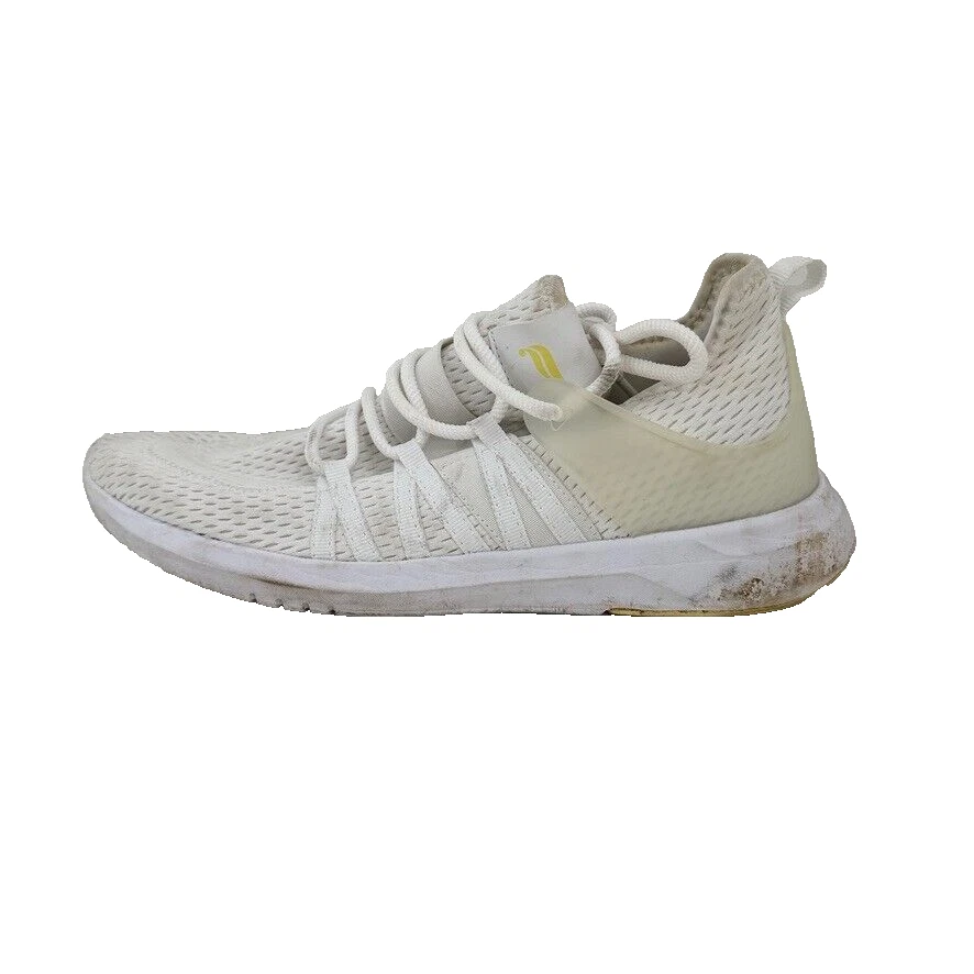 Fabletics Aval On Performance Sneakers Womens 8 White Lace Up