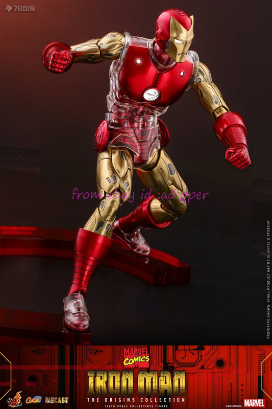 Perfect HotToys Cms07d37 1/6 Marvel Comics The Origins Collection