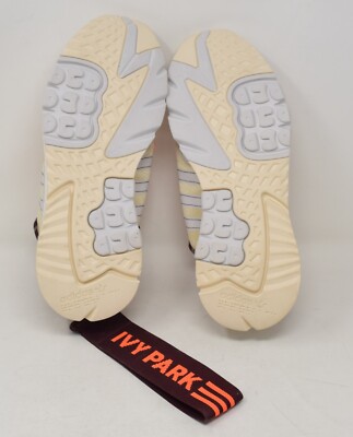 Ivy Park x Adidas Mens Sneakers EVM 004001 Nite Jogger Ecru Tint