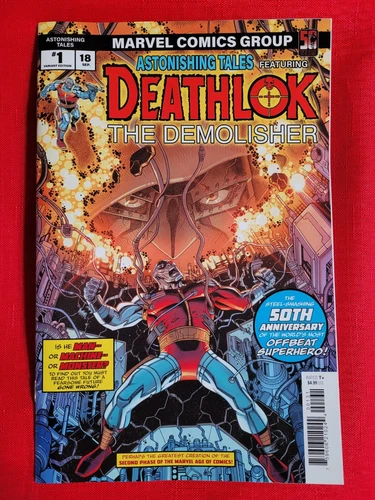 Deathlok 50th Anniversary #1- CVR C Nick Bradshaw Variant, 2024 VF/NM!