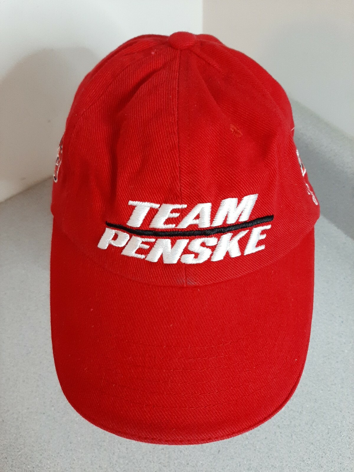 Team Penske Strapback Hat Red Indy Car #3 Helio Castroneves #6 Ryan Briscoe