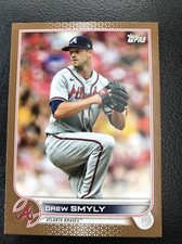 2022 Topps Series 1 Drew Smyly 230/2022 Base Gold Card #195 Braves