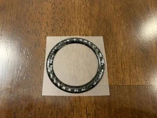 2015-Present Challenger/Charger Push Button Trim Ring In Simulated Carbon Fiber