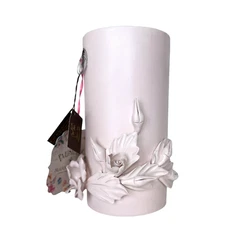 Arte di Capodimonte Borbone, Decorative Vase, Pink Porcelain Hand Crafted Roses