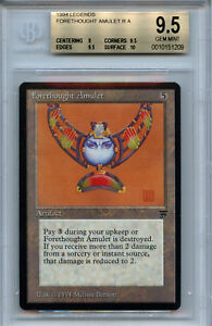 MTG-Legends-Forethought-Amulet-BGS-9-5-Gem-Mint-magic-card-1209